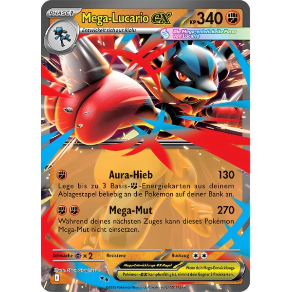 Mega-Lucario ex - MEG 077