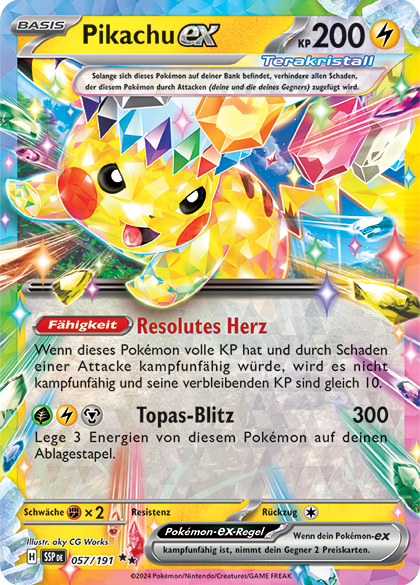 Pikachu ex - SSP 059