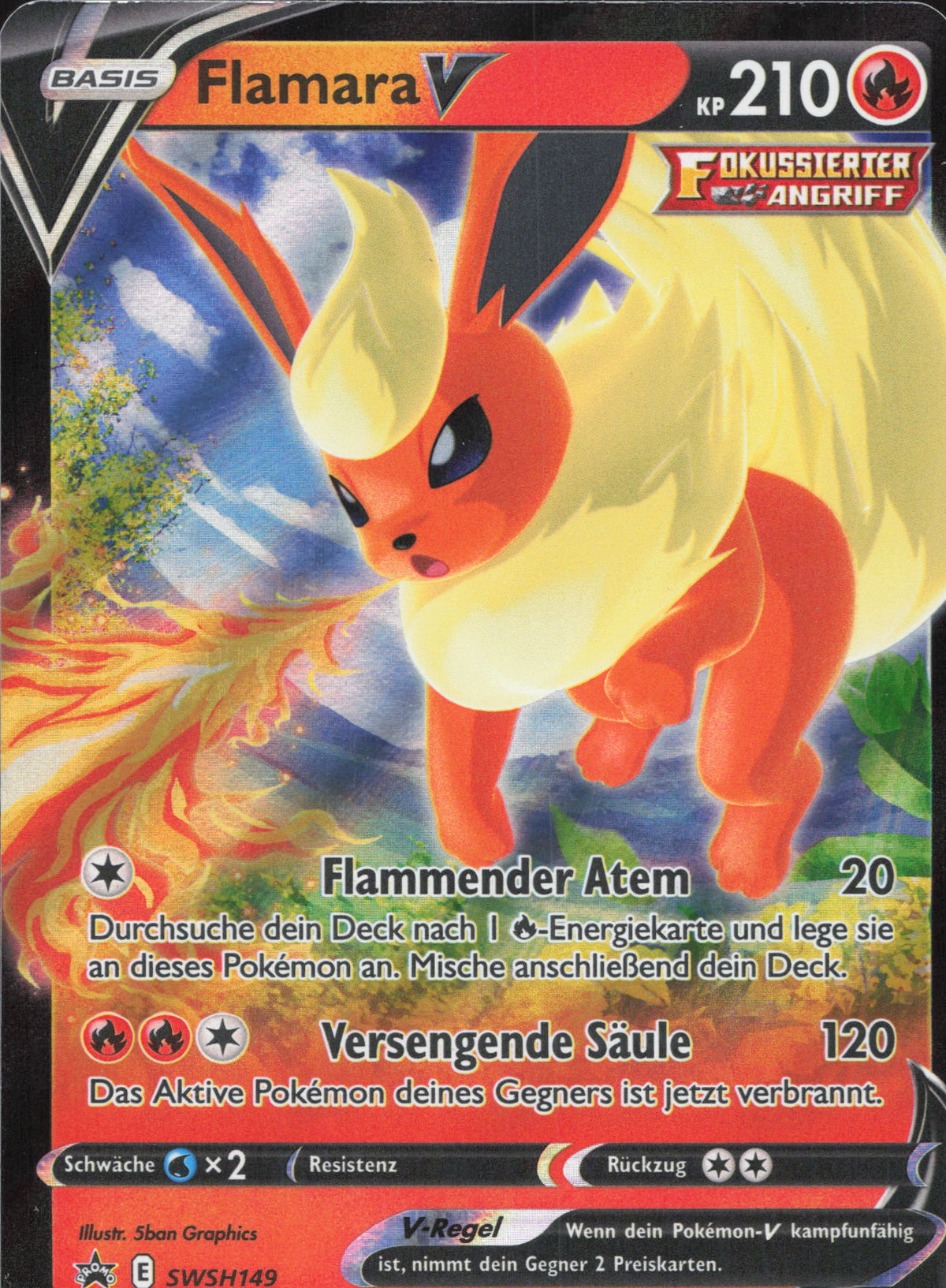 Flamara V - SWSH 149