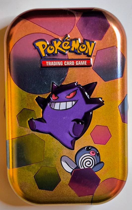 50 Pokémon Karten Mini Tin Set "Gengar & Quapsel"