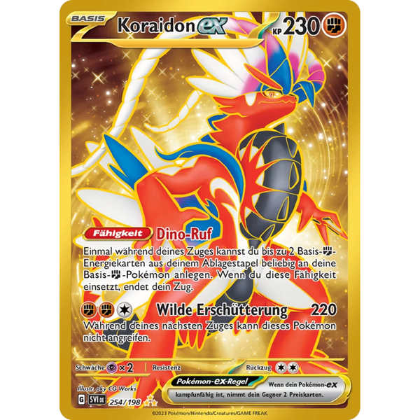 Koraidon ex - SVI 254