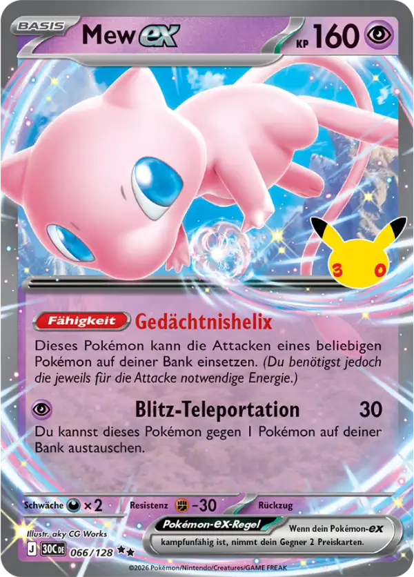 Mew ex - 30C 066