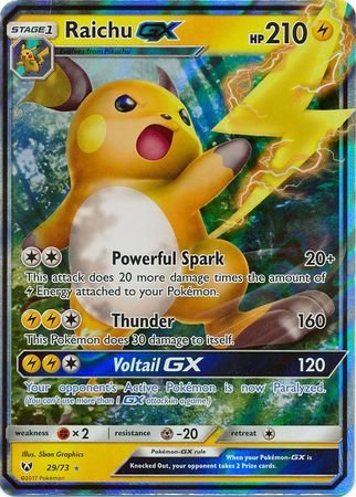 Raichu GX - SLG 29