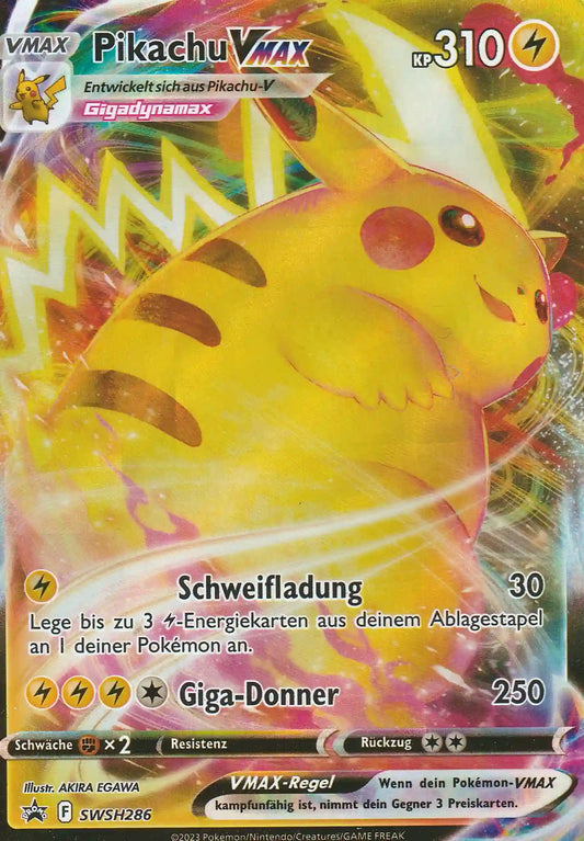 Pikachu VMax - SWSH 286