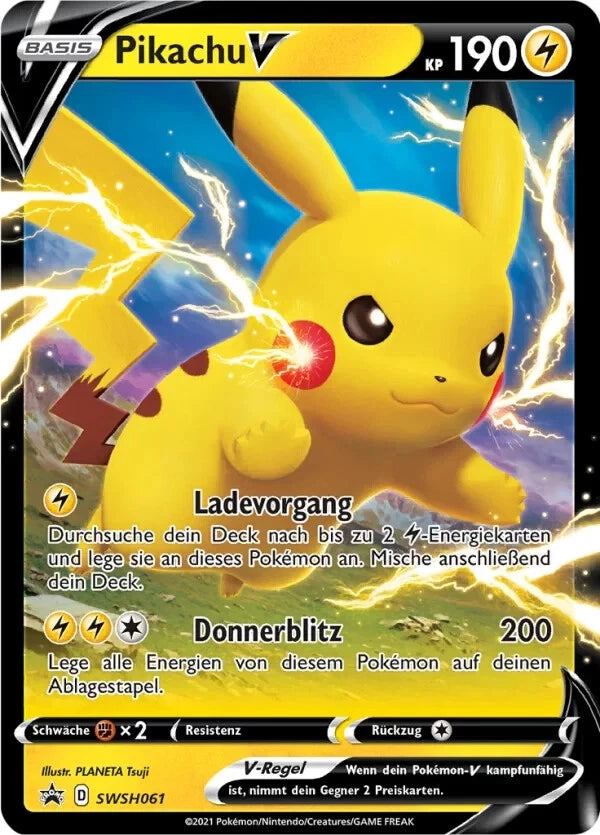 Pikachu V XXL - SWSH 061