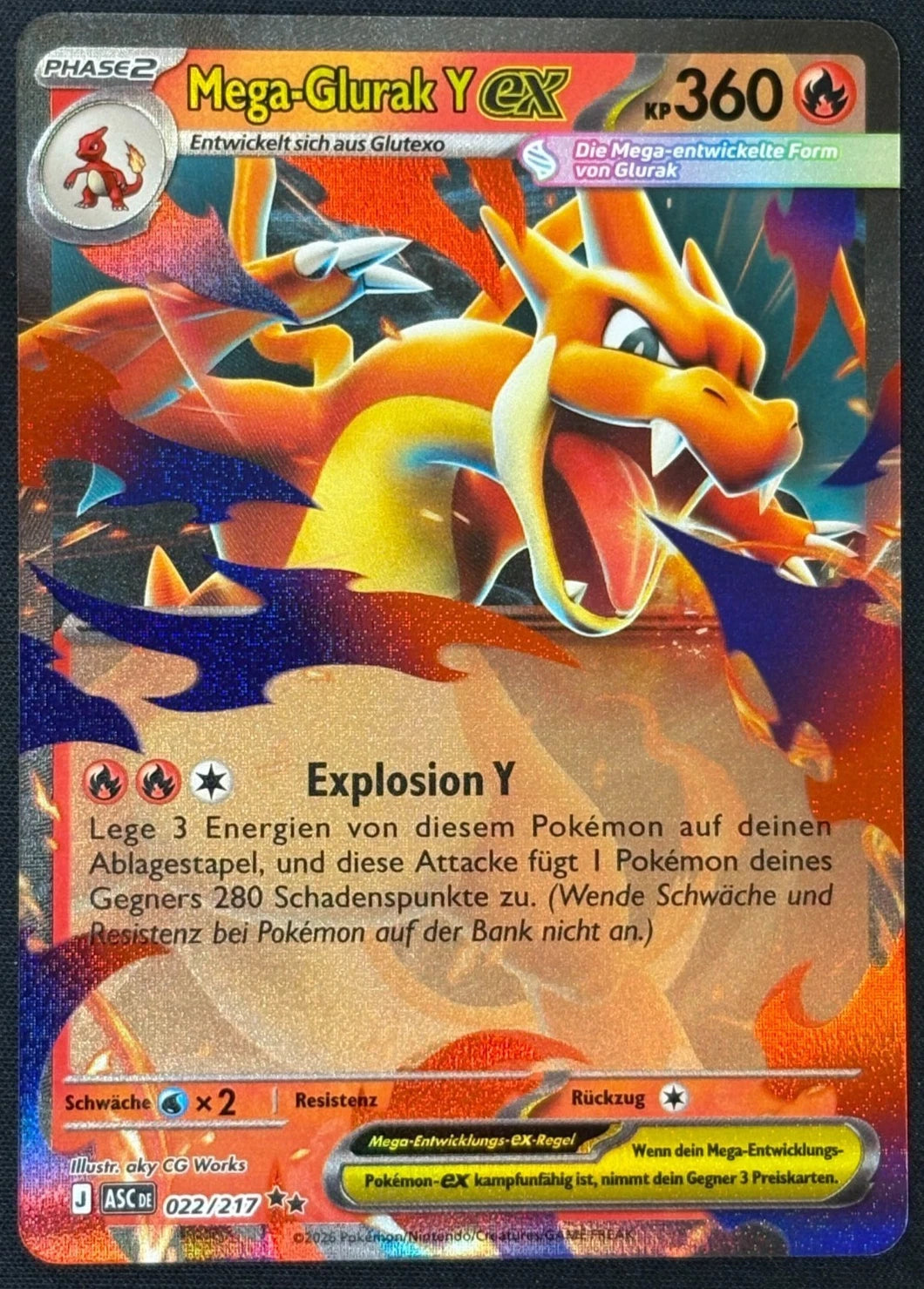Mystery Karten Set - Glurak Edition